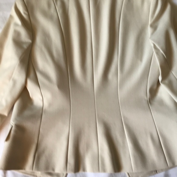 Peace of Cloth American made lined cream blazer NWOT - Picture 4 of 5